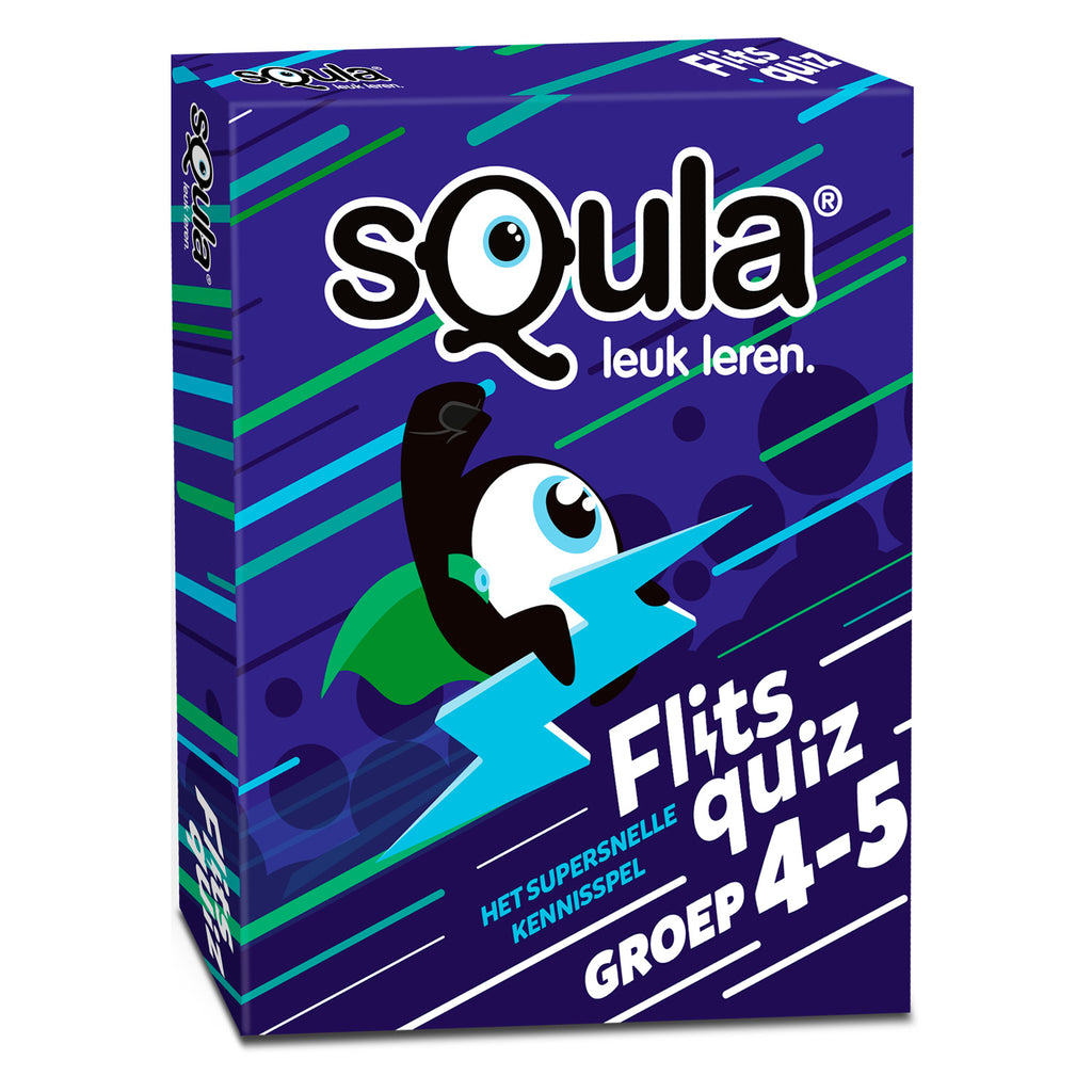 Identity games squla flitsquiz groep 4-5 - educatief kaartspel