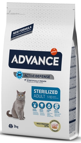 Advance - sterilized - turkey - kattenvoer - 3 kg