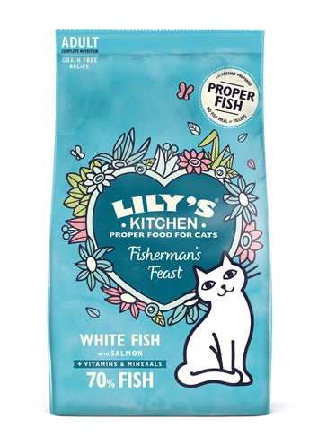 Lily's kitchen - fisherman's feast fish kattenvoer