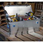 Aluminium kist alutec alu10040 grijs