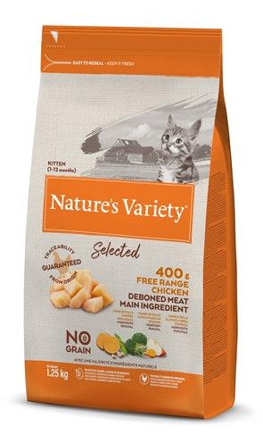 Natures variety nature's variety - selected kitten free range chicken kattenvoer.