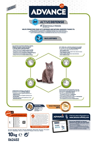 Advance - junior sterilized chicken kattenvoer