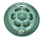 Happy pet Mad about pets voerbak honingraat slow feeder salie groen