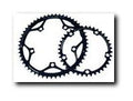 Stronglight kettenblatt ct2 chain ring strongl.ct2 44t 135mm campa sr eps