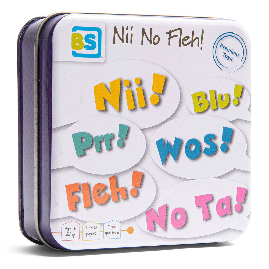 Bs toys nii no fleh - kaartspel - actiespel - 2 tot 8 spelers