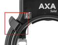 Axa slotond. ring slotknop solid