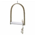 FLAMINGO FLAMINGO Vogelspeelgoed schommel 26x10x48 cm XL sisal