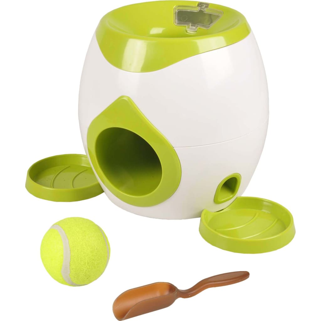 Flamingo wilson interactief apporteerspel - wit groen - 18 cm