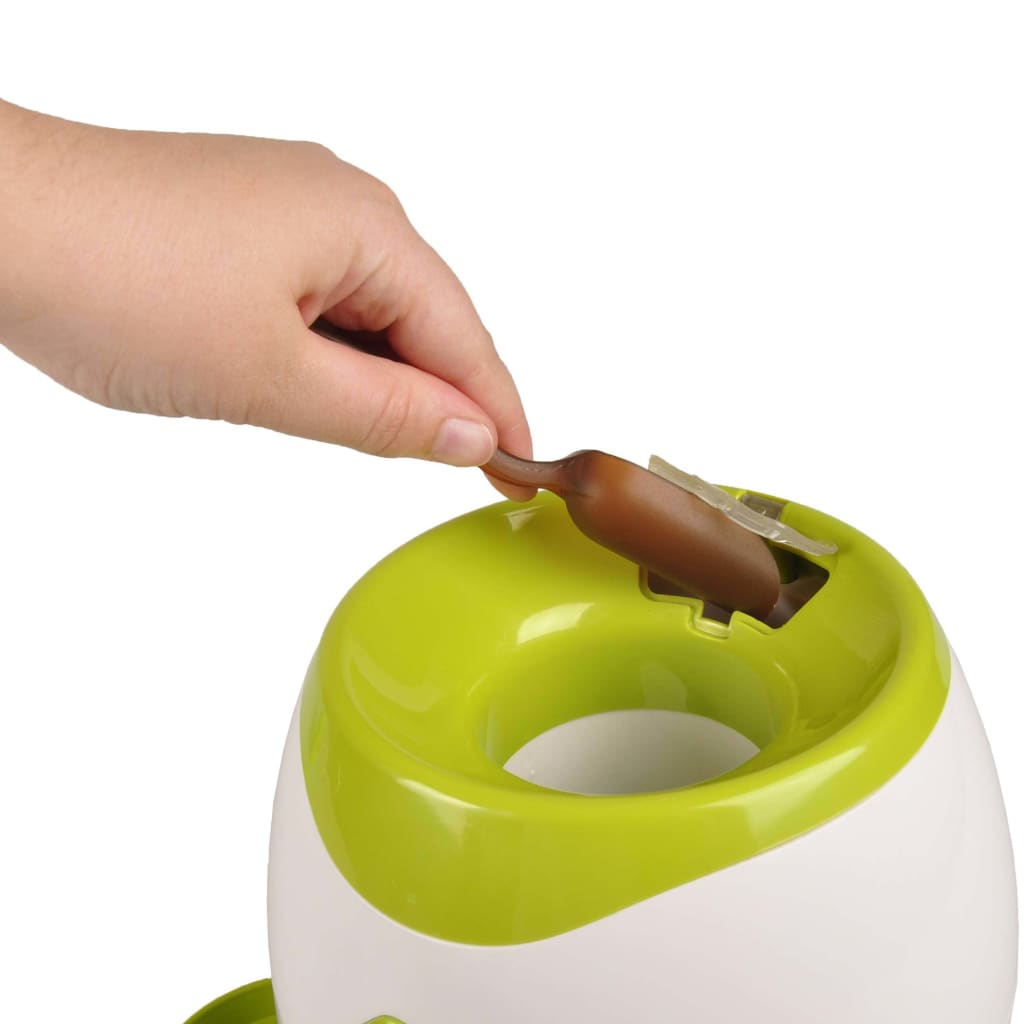 Flamingo wilson interactief apporteerspel - wit groen - 18 cm