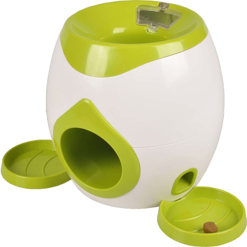 Flamingo wilson interactief apporteerspel - wit groen - 18 cm