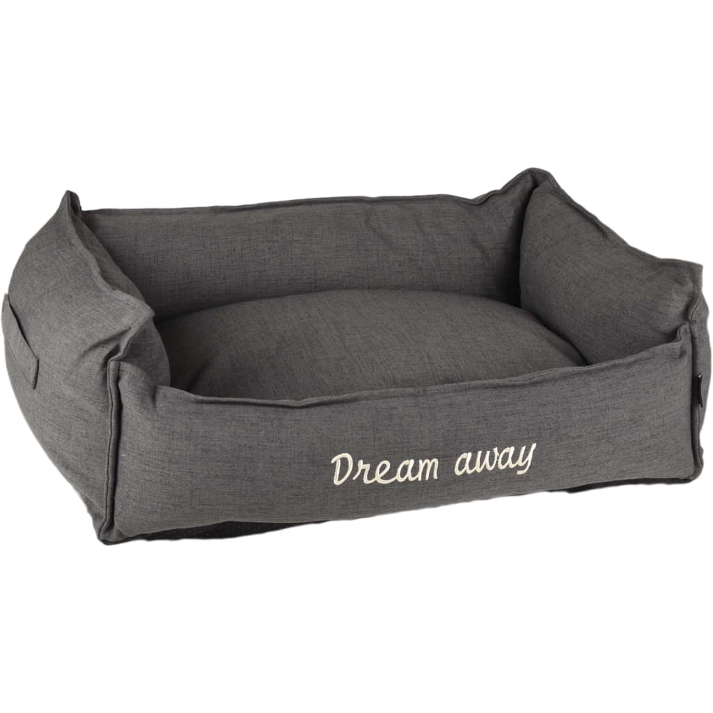 FLAMINGO FLAMINGO Hondenbed met rits Dream Away 90x70 cm grijs