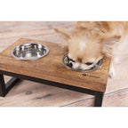 Flamingo voerbak - hondenbak - dinerset - tommy – 2x800ml, praktisch, duurzaam en design!