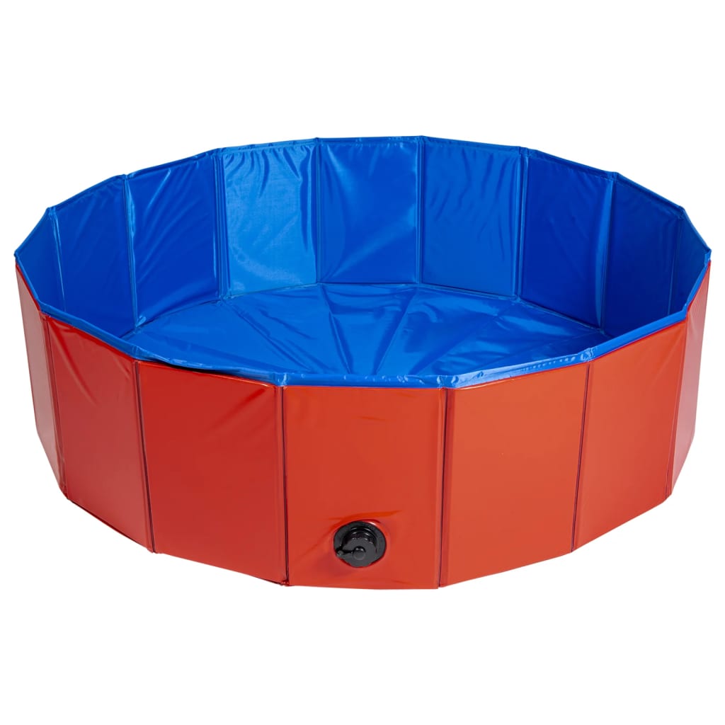 Animal Boulevard Animal Boulevard Huisdierenzwembad Cooling L 100x100x30 cm rood blauw