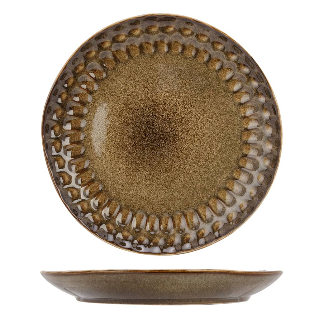 Cosy Trendy Cosy Trendy Bord Araki Hazel 6 st Ø27 cm bruin