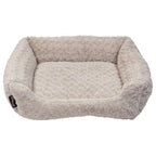 Jack and Vanilla Jack and Vanilla Huisdierenbank Softy S 60x52x18 cm rosette beige
