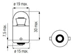 Bosma Lamp 12V-10W BA15S