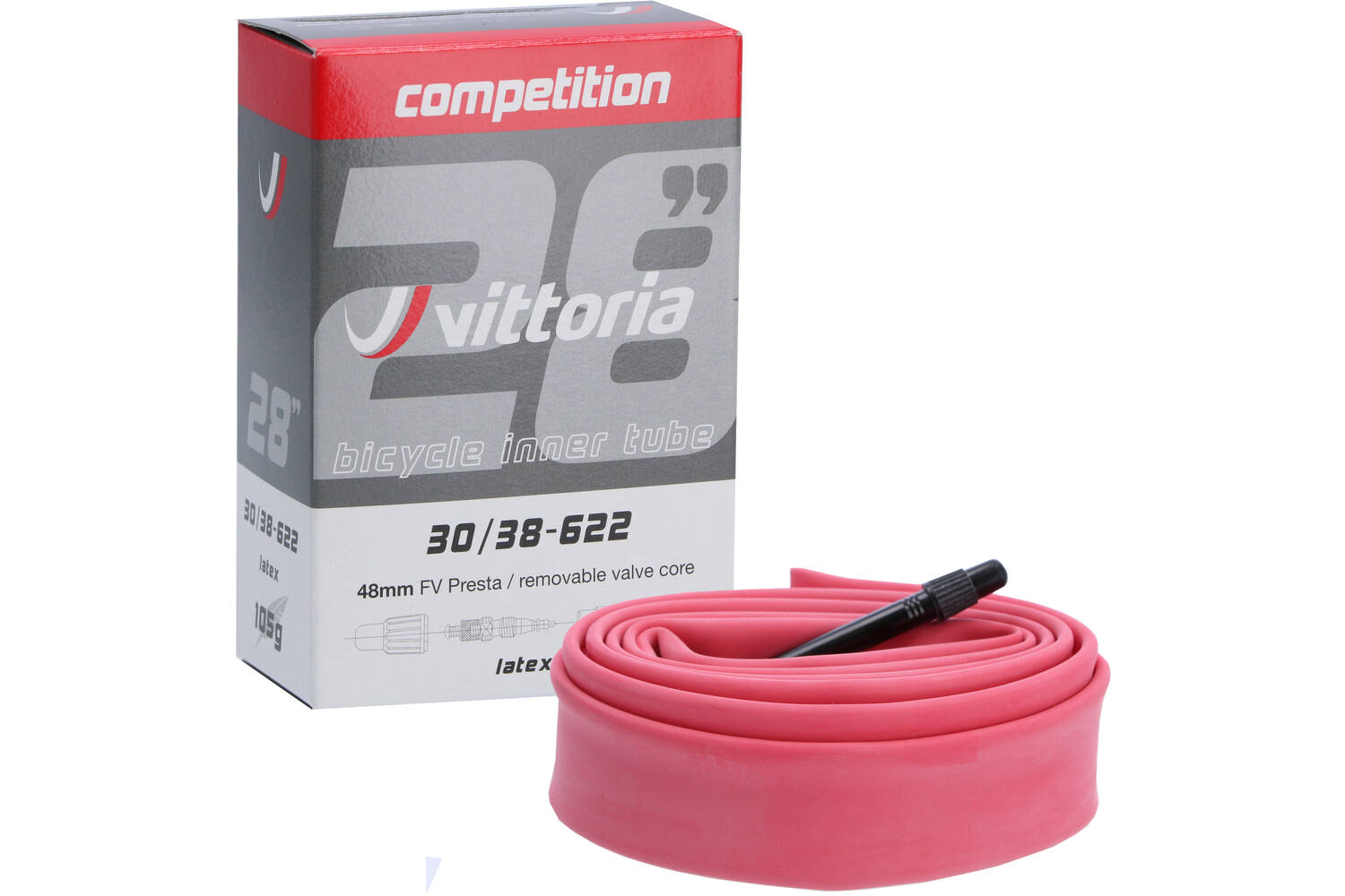 Vittoria competition latex sv 48mm tube | 30 38-622 700x30 32c