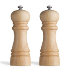 Peper zout molen 2 delig hout
