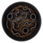 DISTRICT70 DISTRICT70 Slowfeeder voor honden 21 cm bamboe donkergrijs