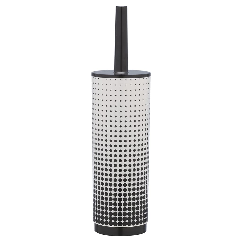 Sealskin speckles toiletborstel met houder vrijstaand - zwart