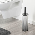 Sealskin speckles toiletborstel met houder vrijstaand - zwart