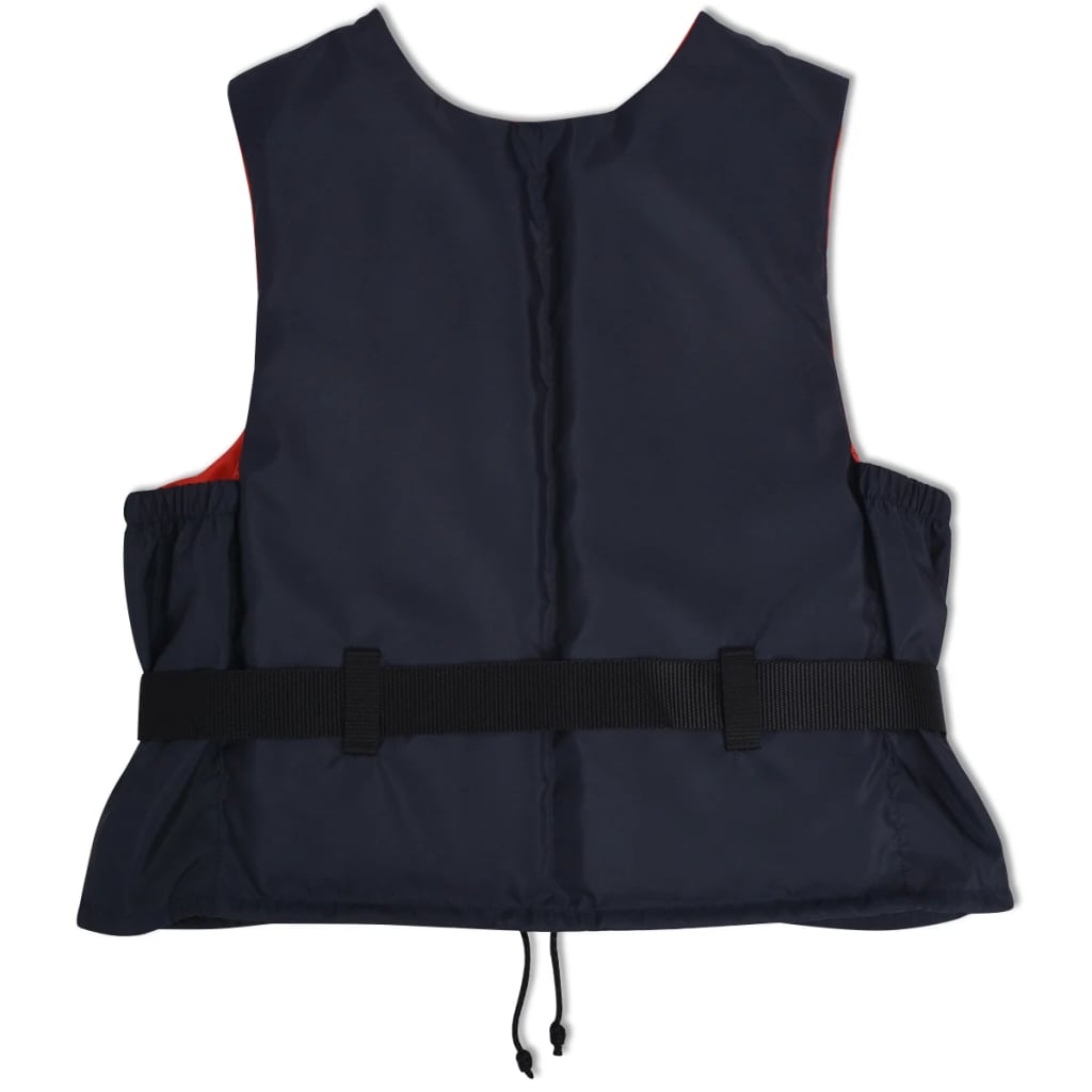 VidaXL Zwemvesten 50 N 70-90 kg marineblauw 4 st