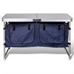 VidaXL Campingkastje met aluminium frame