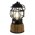 Eurotrail Campinglamp Breeze LED bamboe zwart