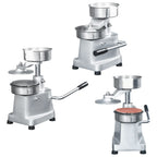 Vidaxl hamburgerpersmachine met 500 scheidingsbladen 13 cm aluminium