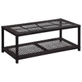 Vidaxl schoenenbank 80x40x30 cm poly rattan zwart