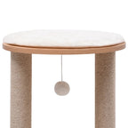 VidaXL Kattenkrabpaal klein met krabpalen 44 cm