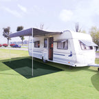 VidaXL Tenttapijt 400x500 cm HDPE donkergroen