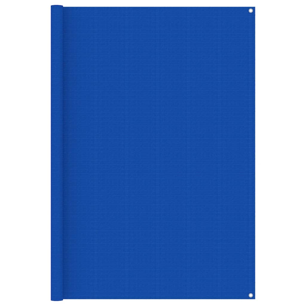 VidaXL Tenttapijt 200x400 cm HDPE blauw
