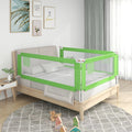 Vidaxl bedhekje peuter 90x25 cm stof groen