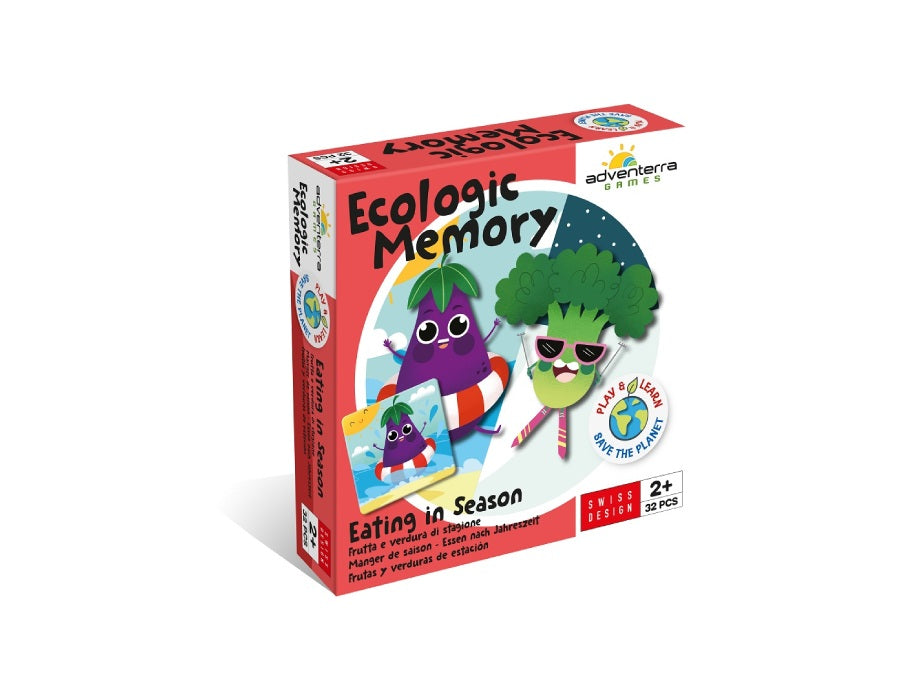 Adventerra games - ecologisch memory spel over voedsel
