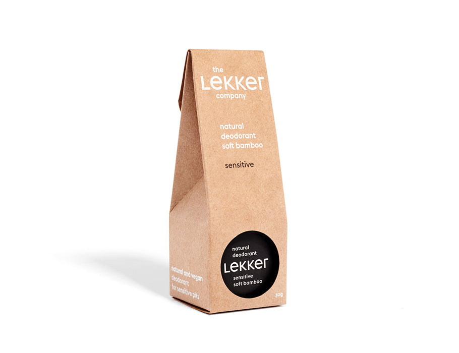 The lekker company deodorant - soft bamboo - sensitive go gentle