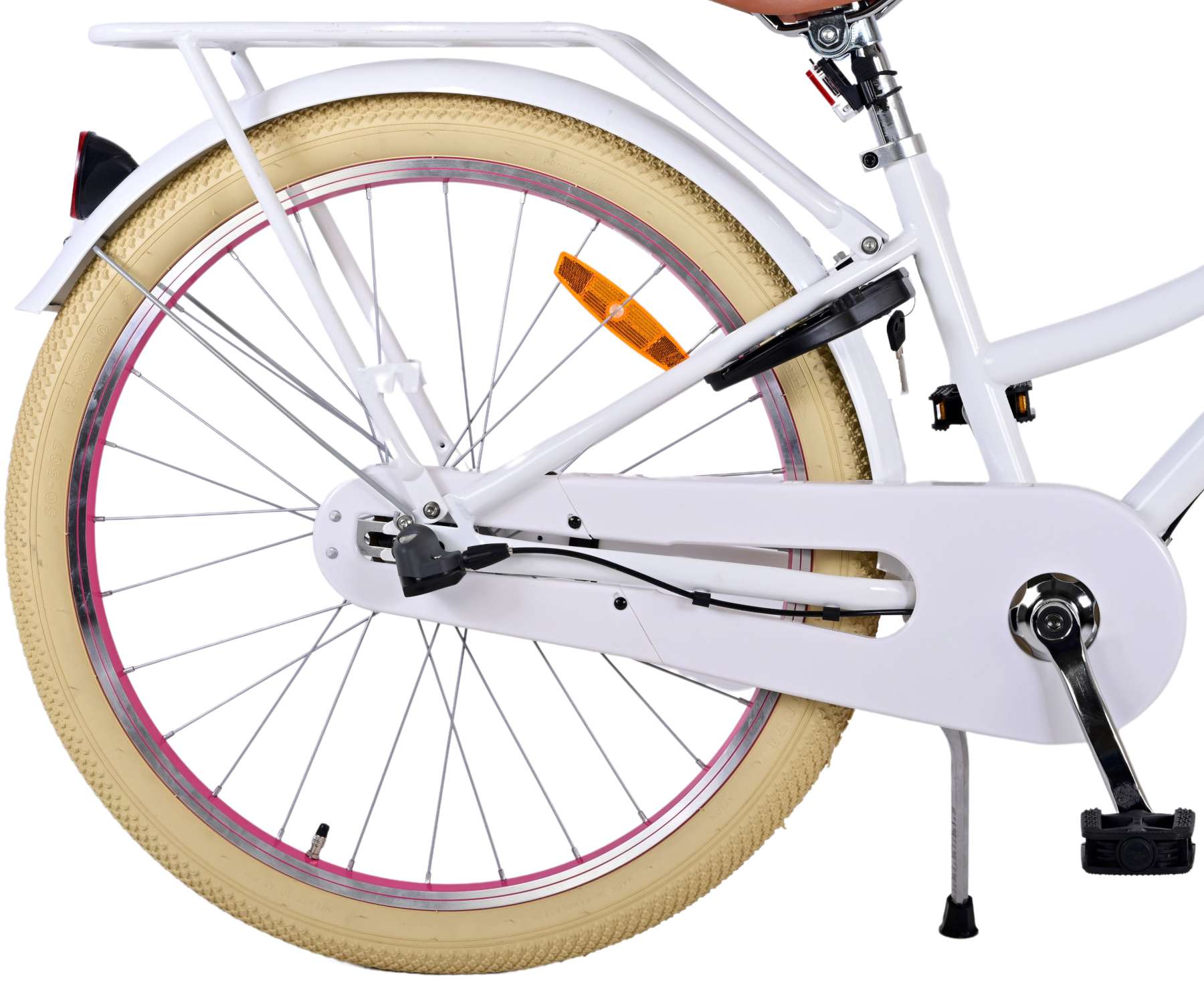 Volare Volare Kinderfiets Meisjes 24 inch Wit 3 Versnellingen