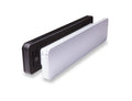 Homebox Tochtvrije Brievenbus buitenklep zwart (RAL9005) binnenklep wit (RAL9010)