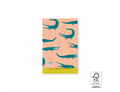 House of products cadeauzakjes - crocodile - yellow - 12x19cm - 200st