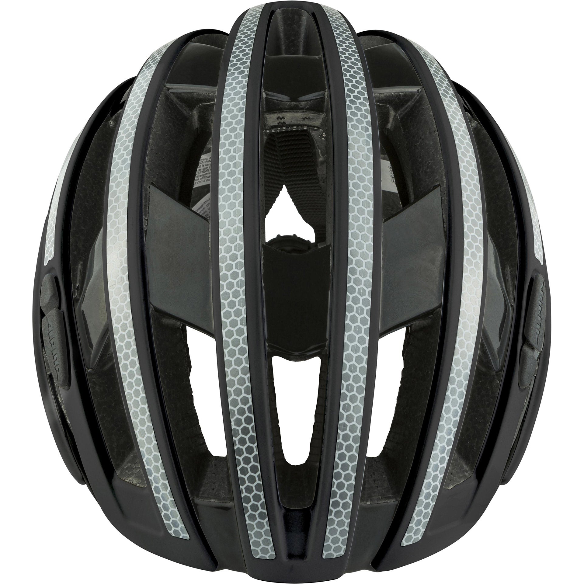 Alpina sports racehelm ravel reflective 51-56 glans zwart