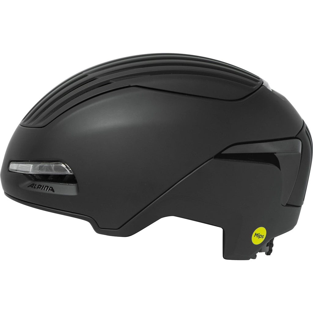 Alpina sports urban helm brighton mips 51-55 mat zwart