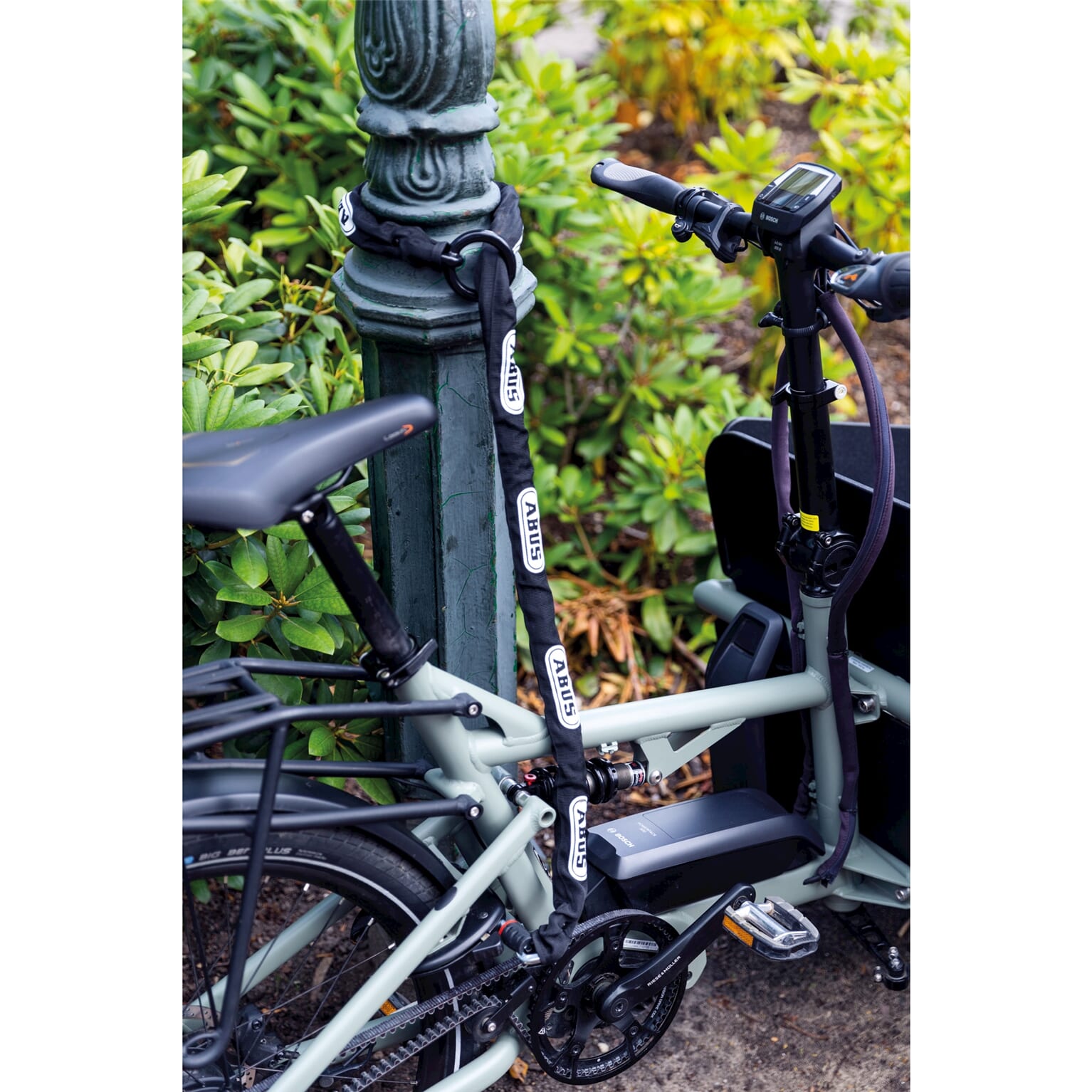 Abus ACH 2.0 6KS100 Insteekketting - Zwart (100cm)