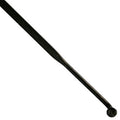 Spaak CX-Ray 14-284 RVS z nippel zw (1 stuk)