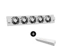 Heatfan 5 - radiatorventilator solo - wit + touch sensor