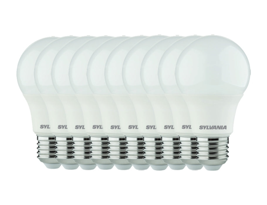 Sylvania Ledlamp E27 806 lm Bol Mat 10 Stuks