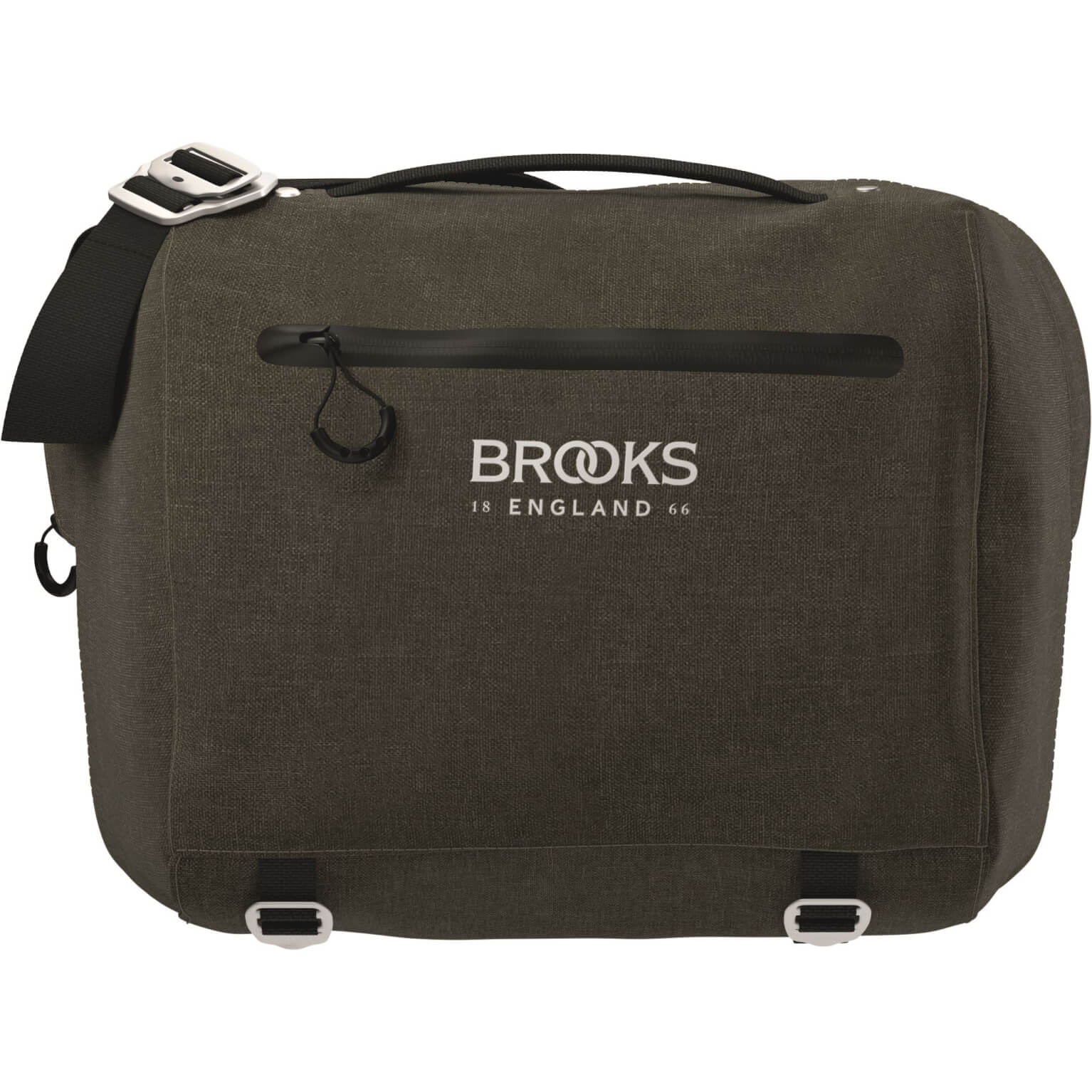 Brooks scape handlebar compact bag (10l) - mud green
