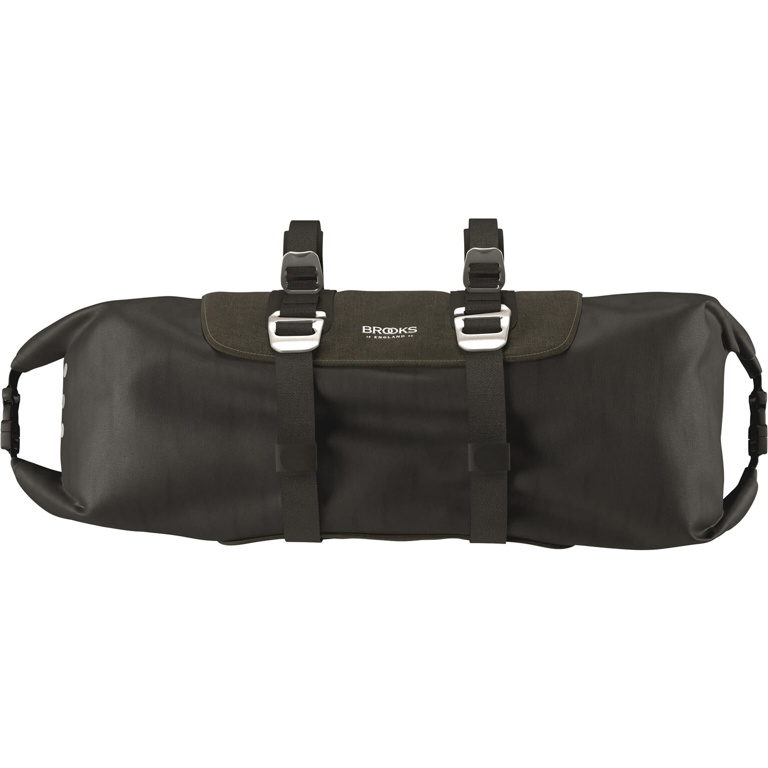 Brooks scape handlebar roll (10-12l) - mud green