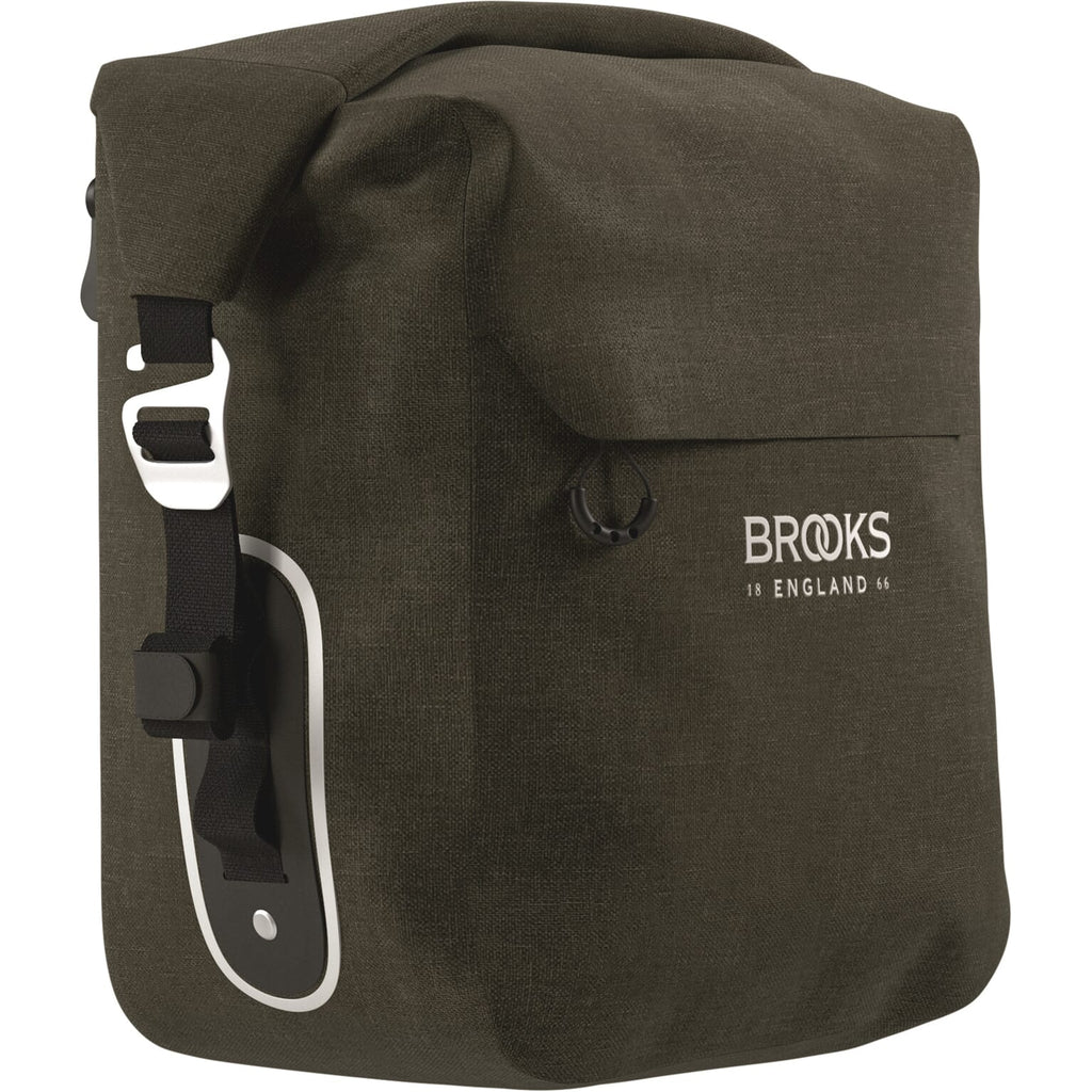 Brooks scape pannier - small (10-13l) - mud green