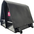 Fietstas dubbel XL PVC 46L zwart