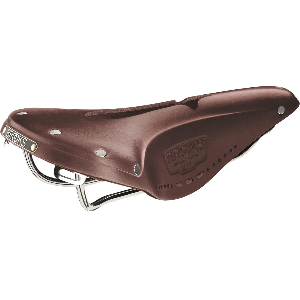 Brooks b17 narrow carved - antic brown